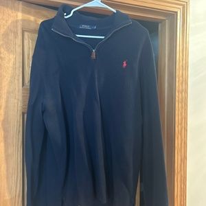 Polo men’s quarter zip pullover